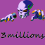 3 millions