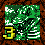 Beat Stage 16, normal, level 3 difficulty