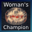 Being champion never looked so good.