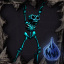 Spooky Azure Skeletons