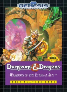 Dungeons & Dragons: Warriors of the Eternal Sun — Genesis/Mega Drive