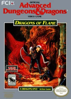 Advanced Dungeons & Dragons: Dragons of Flame — NES/Famicom