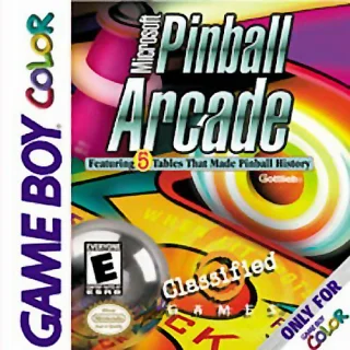 Microsoft Pinball Arcade — Game Boy Color