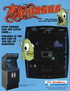 Piranha (Newer Version) — Arcade