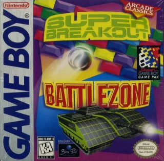 Arcade Classics: Super Breakout & Battlezone — Game Boy