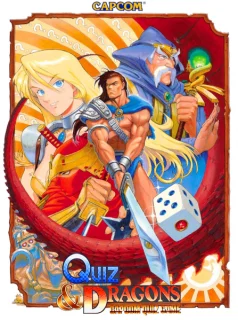 Quiz & Dragons: Capcom Quiz Game — Capcom Play System 1