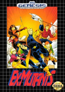 Ex-Mutants — Genesis/Mega Drive