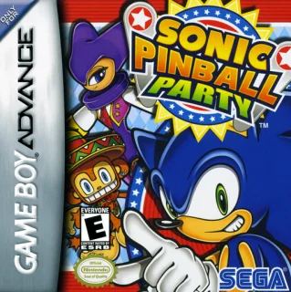 Sonic Pinball Party — Game Boy Advance