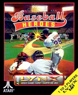 Baseball Heroes — Atari Lynx