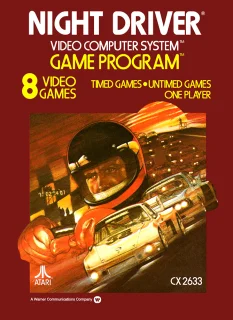 Night Driver — Atari 2600