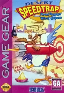 Desert Speedtrap Starring Road Runner and Wile E. Coyote — Game Gear