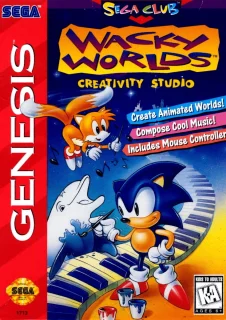 Wacky Worlds Creativity Studio — Genesis/Mega Drive