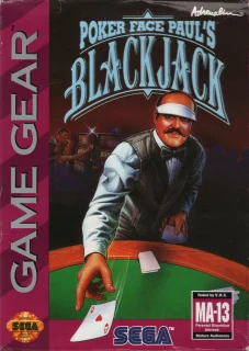Poker Face Paul's Blackjack — Game Gear