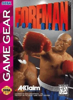 Foreman for Real — Game Gear